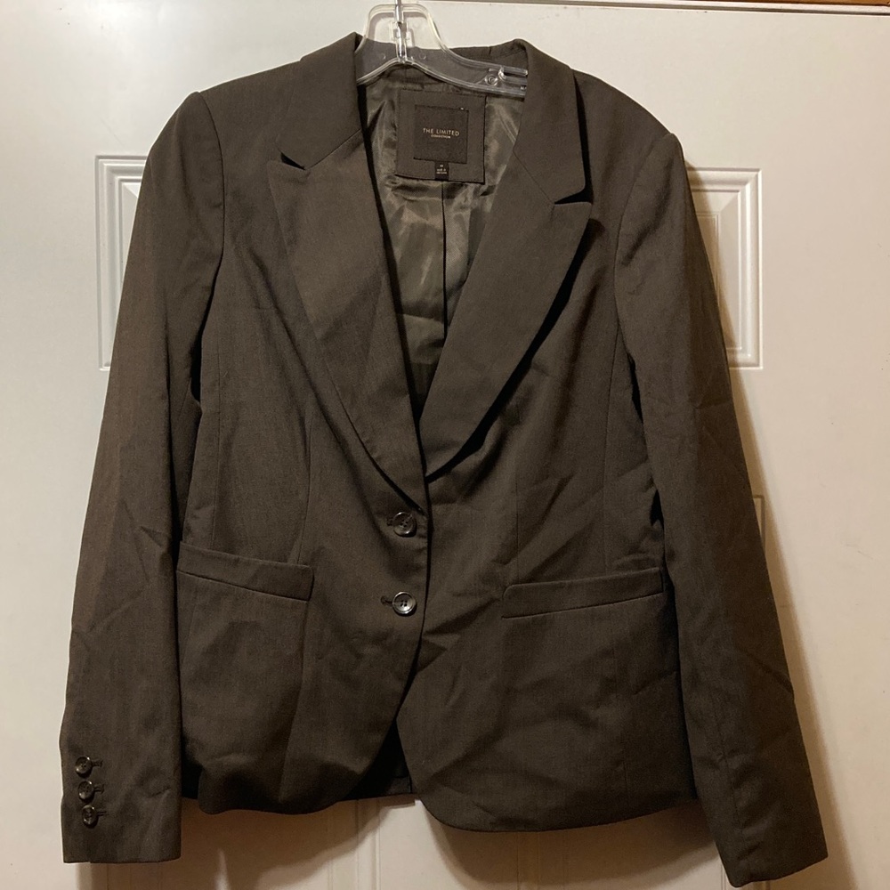 Brown Blazer Jacket‎ 10